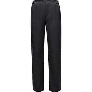 骆驼户外软壳裤女25秋冬防风防泼水加绒保暖弹力直筒冲锋登山裤男