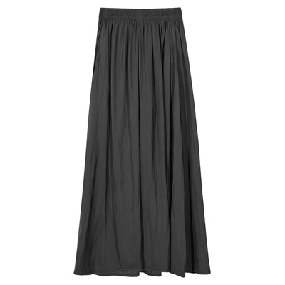 陆与山屿设计款天丝垂感裙裤