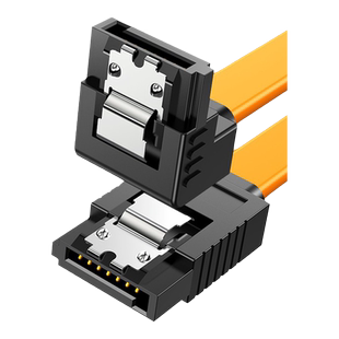 胜为SATA3.0数据线高速连接转换线弯头通用台式机电脑主板SSD固态机械硬盘光驱串口延长线连接线兼容