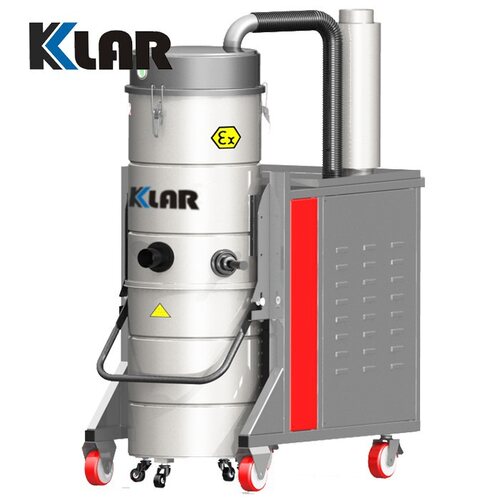 KLAR防爆吸尘器除尘器工厂车间用吸粉尘金属工业7500W大吸力