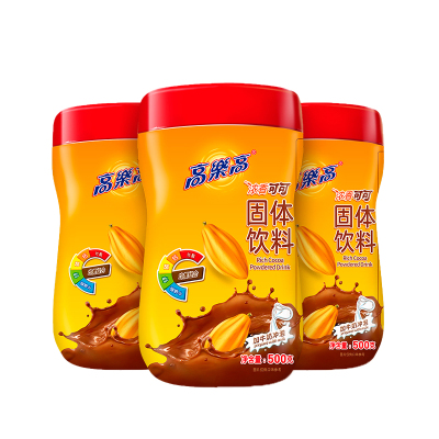【爆款推荐】高乐高可可粉固体饮料350g美味早餐冲饮品烘焙罐装