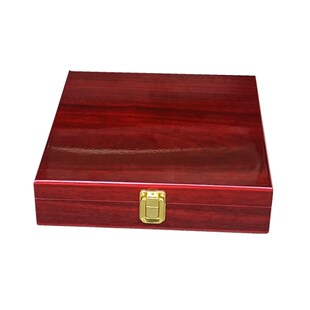 定制木质包装中国象棋盒子棋盘礼盒空盒收纳箱大中号五子正方形