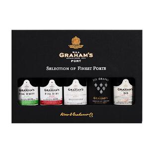 葡萄牙Graham's小瓶格兰姆精选迷你组合礼盒小酒女生礼物50ml*5瓶