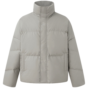 CHINISM丨CH白鸭绒立领短款羽绒服男冬季加厚保暖潮牌休闲外套