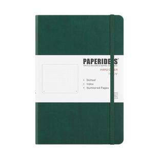 PAPERIDEAS页码绑带本A5笔记本横线手账本30色文具学生白领商务记事本简约文艺ins风企业定制logo订做送礼