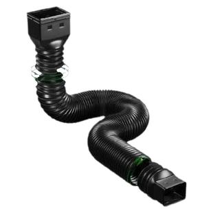 外墙可伸缩排水管室外雨水管静音雨水软管延伸户外雨排管软管水槽