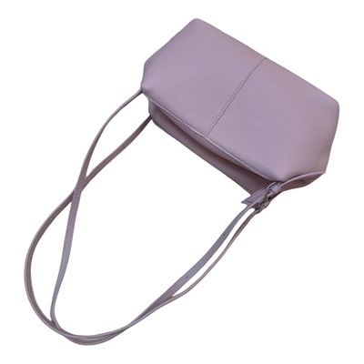 头层牛皮真皮质感枕头吐司通勤包