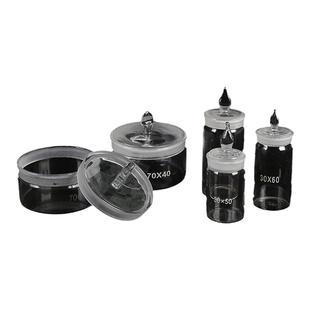 玻璃称量瓶扁形实验室50*30mm高型称量皿40*25/60*30/70*35mm