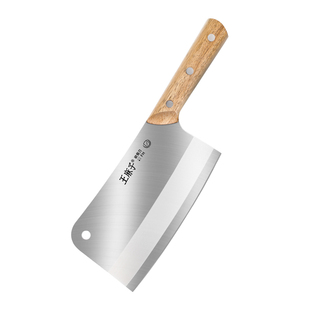 王麻子砍骨刀家用剁大骨头专用斧屠宰商用斩切神器坎刀菜刀斩骨刀