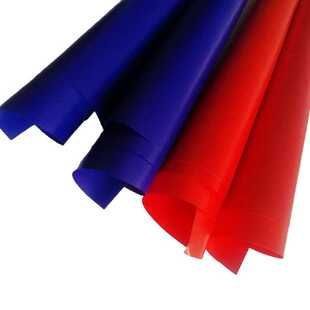 刻纸剪纸双面大红深蓝蜡光纸亮光纸窗花纸非遗云肩学生手工创作