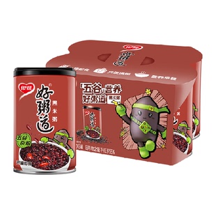 银鹭好粥道黑米粥280g*6罐八宝粥速食粥方便粥休闲食品零食
