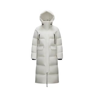 防护外套|森马中国国家地理系列羽绒服女长款2024冬新款鹅绒女装