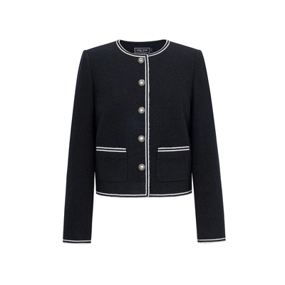 VERTOW复古小香风短款外套