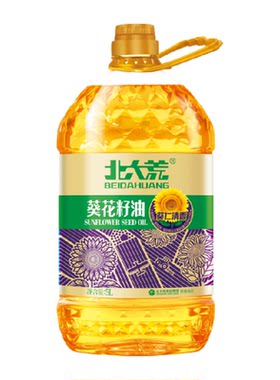 北大荒进口葵花籽油浓香5L