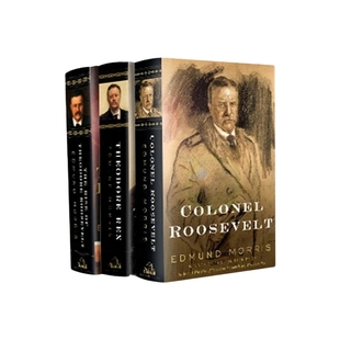 英文原版 Edmund Morris's Theodore Roosevelt Trilogy Bundle 西奥多 罗斯福三部曲 精装 英文版 进口英语原版书籍
