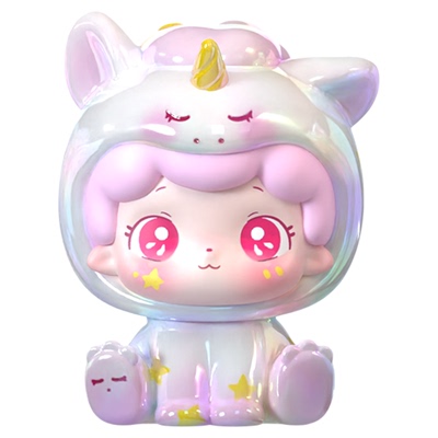 【新品】潮玩波普litter点点森林奇妙城系列透色盲盒迷你mini萌粒