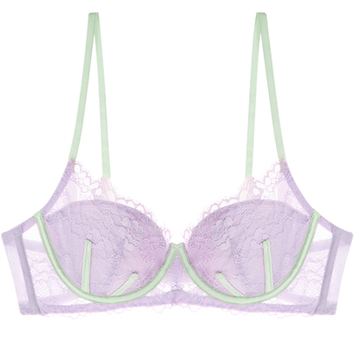 大胸显小仙女必备复古防下垂内衣