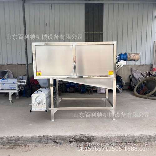 大型滚筒式固液分离机微滤不锈钢干湿分离机处理量大粪便脱水机器