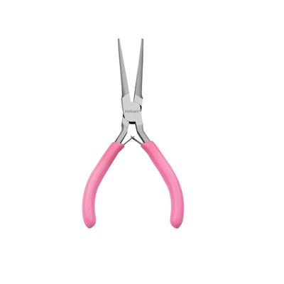 开拓迷你手工钳子尖嘴弯嘴圆嘴