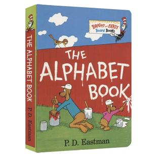 The Alphabet Book 英语早教启蒙主题之字母学习 儿童纸板书绘本 P.D. Eastman 苏斯博士 幼儿早教启蒙系列 0-3岁 英文原版进口
