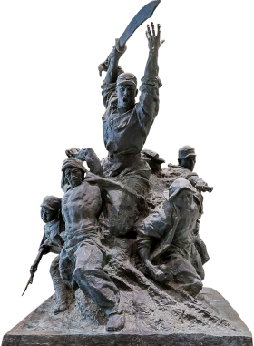 汉博雕塑玻璃钢景区校园落地摆件