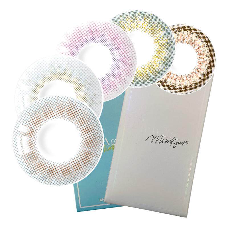 日本佩奈吉PienAge美瞳月抛盒2片彩色隐形近视眼镜大小直径女学生