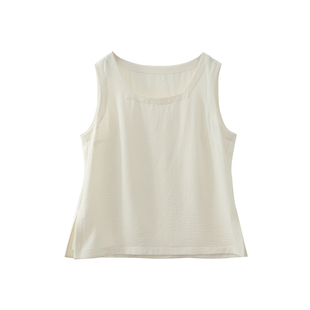 美丽客栈原创高端大码女装胖mm200斤加肥加大老钱风纯色背心上衣