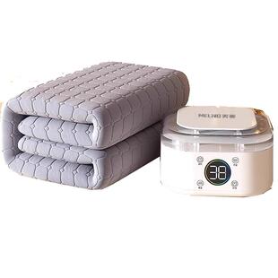 美菱水暖毯电热毯电褥子双温双控水循环加热单人双人家用取暖神器