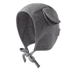 babylove婴儿帽子春秋款纯棉新年防风帽男女宝宝护耳帽新生儿胎帽