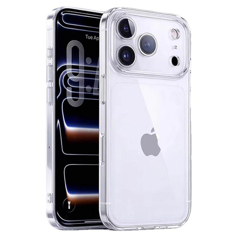 【升级冰晶】贝尊适用苹果18ProMax手机壳iPhone17Pro全包防摔16新款15透明硅胶14保护套13P外壳超薄Air简约