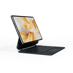 eisscce适用2025华为MatePad Pro12.2寸键盘磁吸悬浮ipadmini6/7妙控蓝牙键盘苹果一加OPPO荣耀小米7spro套