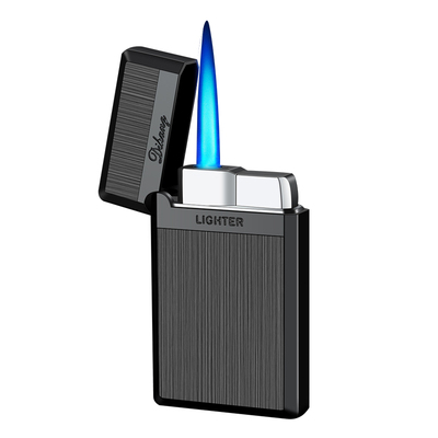 正品朗声打火机循环充气刻字耐用