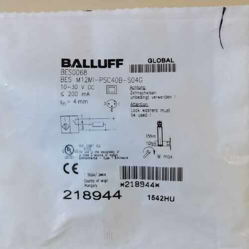 询价-BALLUFF巴鲁夫接近开关BES0068