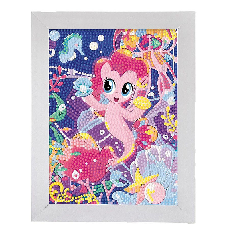 幼儿园小马宝莉钻石画手工DIY画