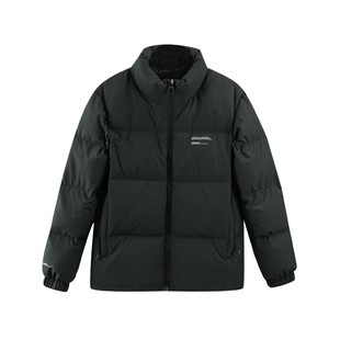 商务风男士短款立领面包羽绒服2025冬季新款加厚保暖百搭休闲外套