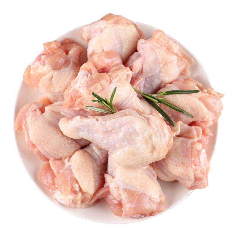泰森新鲜冷冻鸡翅根1kg*2鲜嫩多汁鸡肉小鸡腿高蛋白健身代餐食材