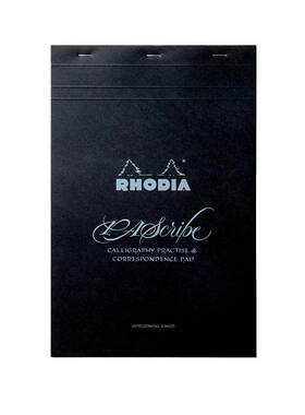 Rhodia英文书法本Pascribe联名款