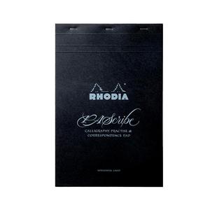 Rhodia法国罗地亚xPascribe联名款英文字帖 成人英文手写体字帖印刷体花体英语单词本a4