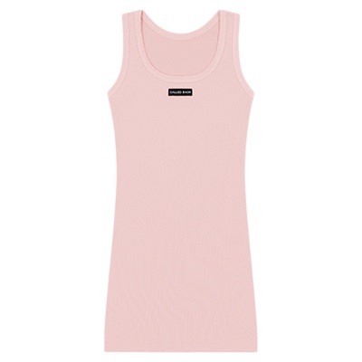 CALLEDBACK运动风修身吊带连衣裙