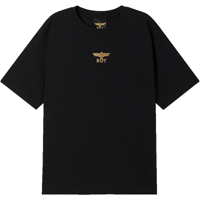 boylondon24圆领套头T恤短袖