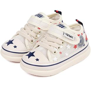泰兰尼斯童鞋春夏小童学步鞋女宝宝鞋机能鞋婴儿鞋子男童透气网鞋