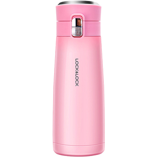 乐扣乐扣爱的弹跳保温杯渐变色情侣泡茶学生男女lock水杯LHC3234