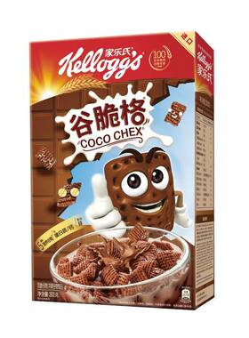 家乐氏谷脆格巧克力味谷物早餐