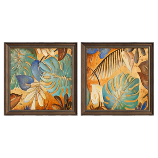 卧室装饰画美式床头挂画复古房间餐厅墙面壁画客厅2025新款高级感