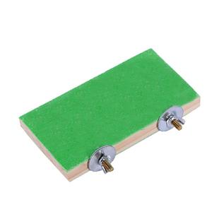 鸟用实木站台磨砂虎皮玄凤鹦鹉磨爪站杆跳台鸟用栖息跳板鸟站杠棍