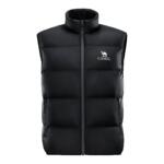 骆驼男装羽绒马甲男款内胆加厚背心冬季立领外套中年爸爸外穿新款