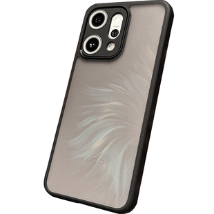 呆芒磨砂防指纹适用于opporeno14pro手机壳oppo reno14人鱼姬2026新款reno14pro镜头全包透明气囊防摔保护套