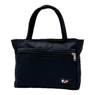 2023新款防水黑色牛津布包手提袋子妈妈出门上班帆布包女士手拎包