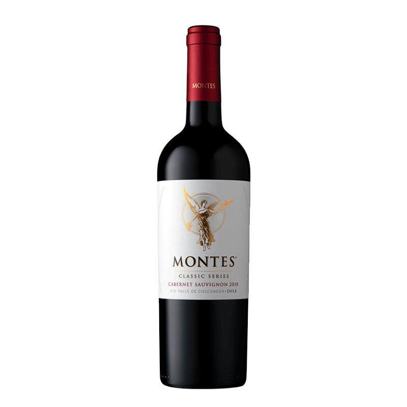 montes蒙特斯天使赤霞珠霞多丽长相思红酒智利原瓶进口官方旗舰店