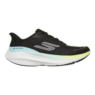 Skechers斯凯奇女子跑步鞋厚底轻质透气运动休闲鞋 172220/BKYB